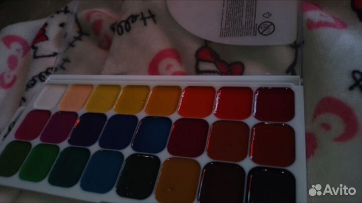 Акварельные краски художественные