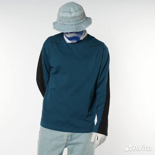 Лонгслив cavempt синий