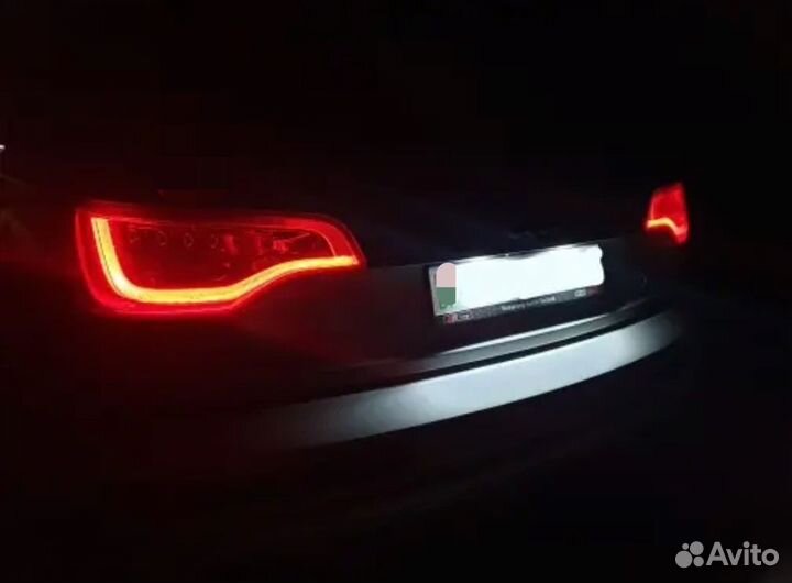 LED Подсветка номера audi Q7