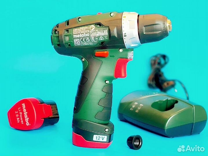 Шуруповёрт Metabo Power Maxx BS Basic 12V (кейс)