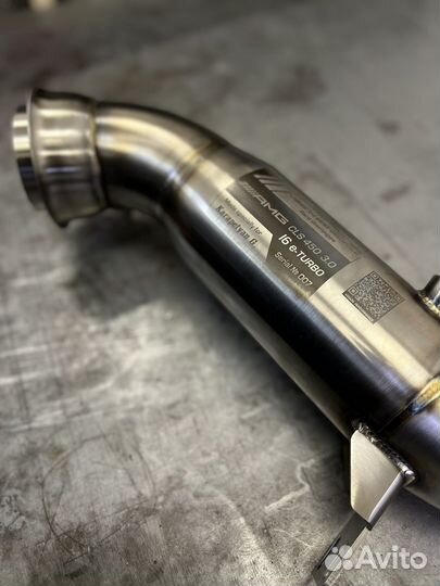 Даунпайп GLE 450 W167 V167 2019-2022