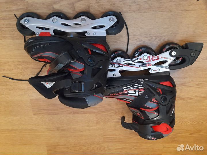 Роликовые коньки раздвижные р. 33-35