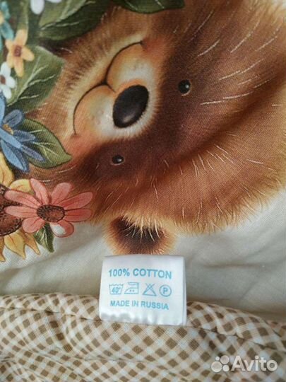 Бортики в кроватку, хлопок 100