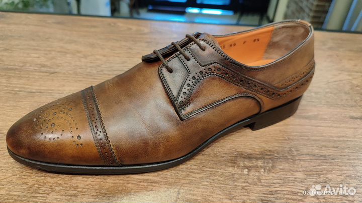 Туфли Santoni Оригинал