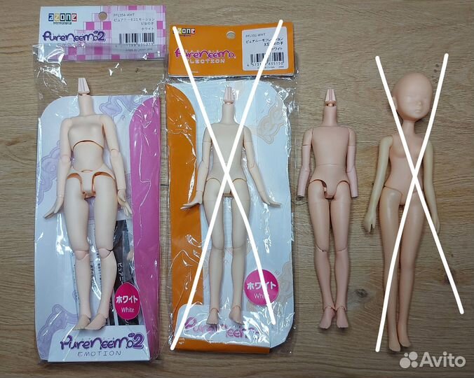 Тела Azone S и XS