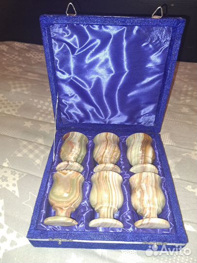 Рюмки из оникса