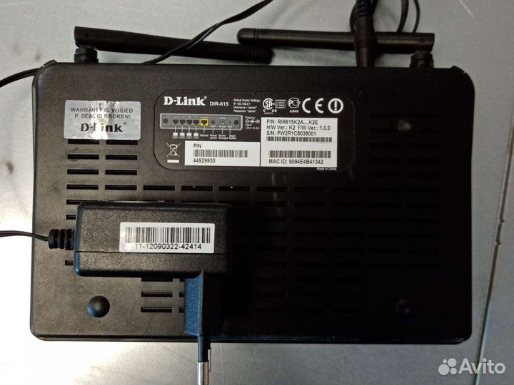 Wifi роутер d-link dir 615