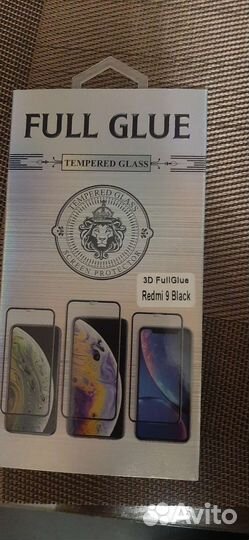 Защитное стекло redmi 9