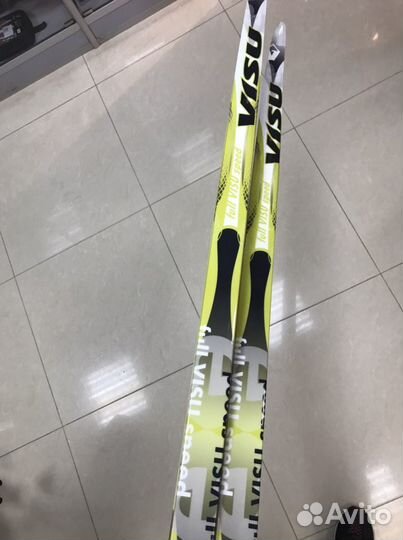 Лыжи Visu 160 см с насечкой