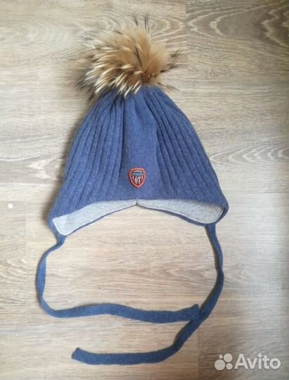 Теплая шапка для мальчика