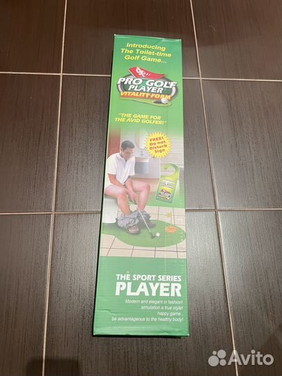 Мини гольф для туалета
