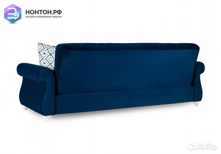 Диван книжка Роуз синий