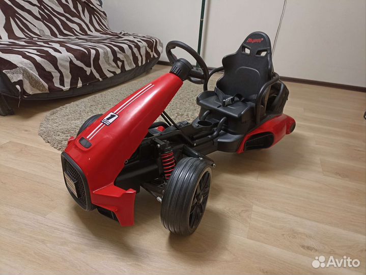 Детский электромобиль Go Kart Red