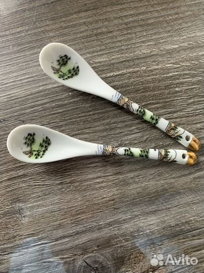 Чайная пара фарфор тонкий