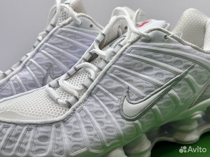 Кроссовки Nike Shox TL All White