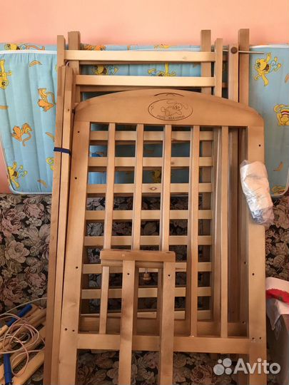 Детская кроватка мой малыш-9 и матрасик