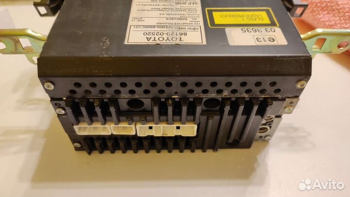 Магнитола toyota auris