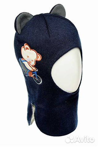 Шапка шлем для мальчика новая