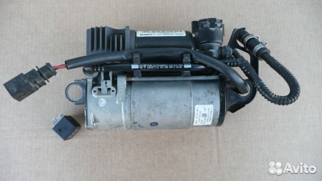Компрессор пневмоподвески VW Audi Porsche Volvo Je