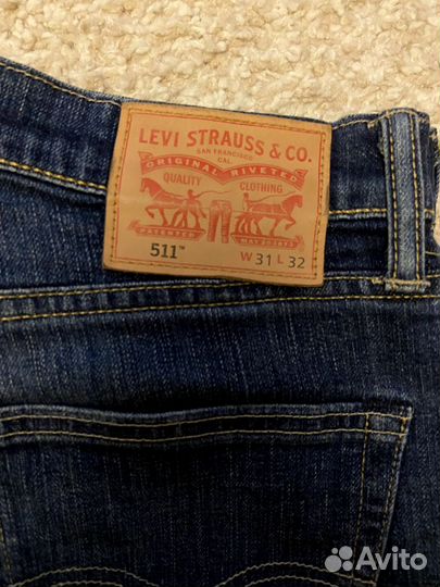 Джинсы мужские levis 511