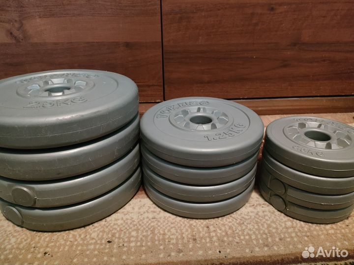 Штанга гриф блины бу