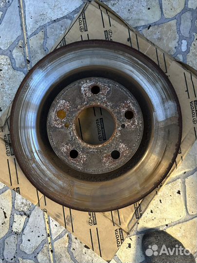 Тормозные диски toyota rav 4