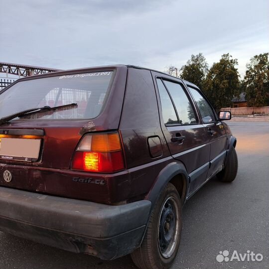 Volkswagen Golf 1.8 МТ, 1991, 299 050 км