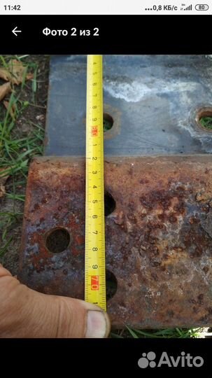 Плита под седло.Гребенка.Ивеко Евротех