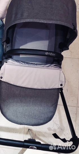 Спальный блок люлька Cybex prime melange grey