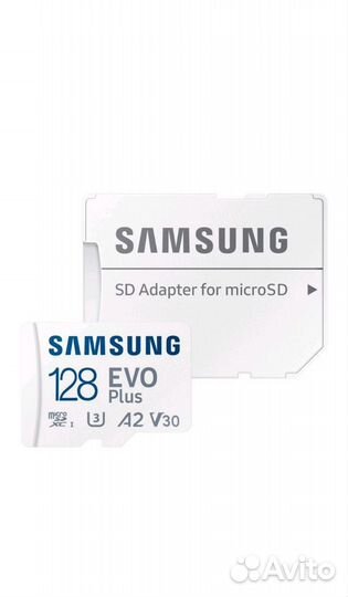 Карта памяти Samsung Micro Sd 128 Gb Evo plus