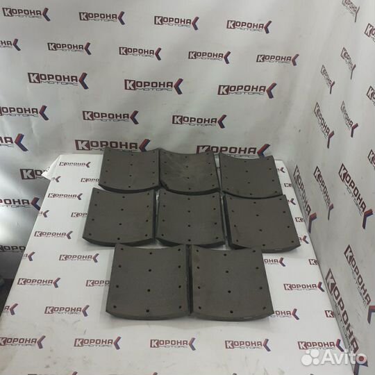 Накладки тормозные, комплект Scania