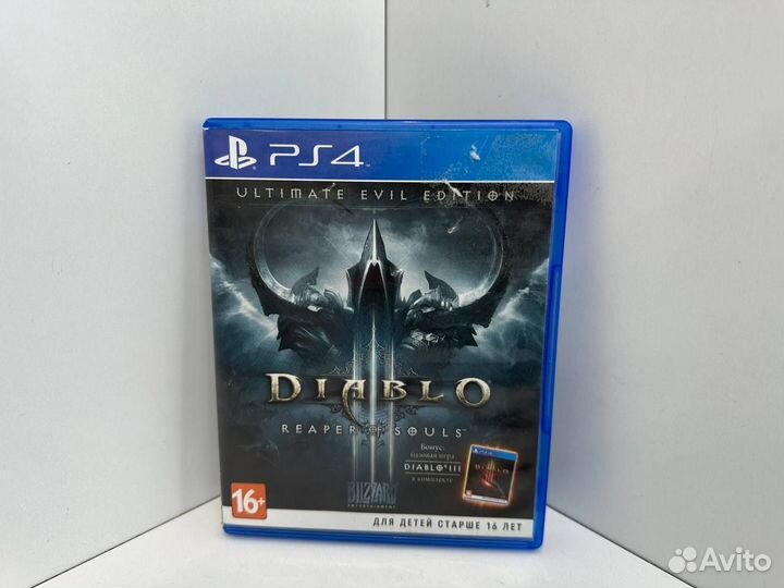 Игровые диски. Sony Playstation 4 Diablo 3 Reaper