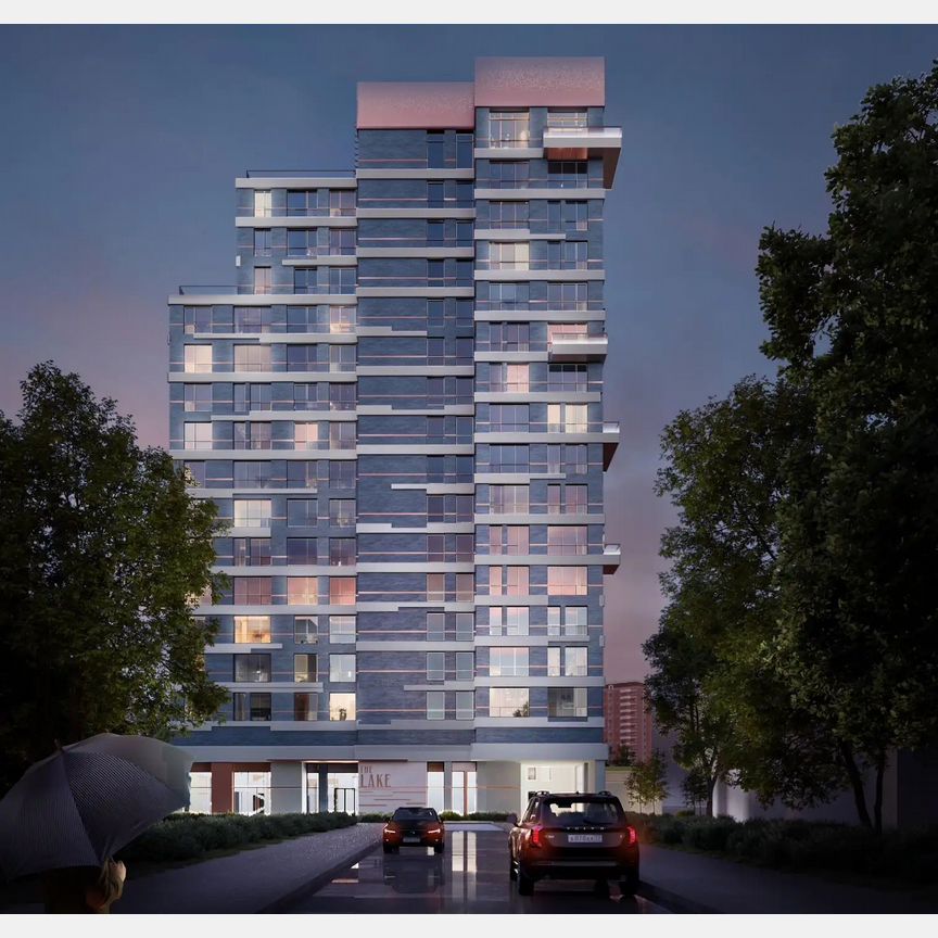 2-к. квартира, 68,4 м², 11/16 эт.