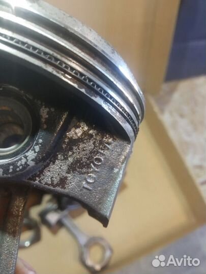 Поршень шатун Toyota Highlander 2GR-FE