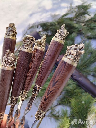 Набор шампуров Дикие звери