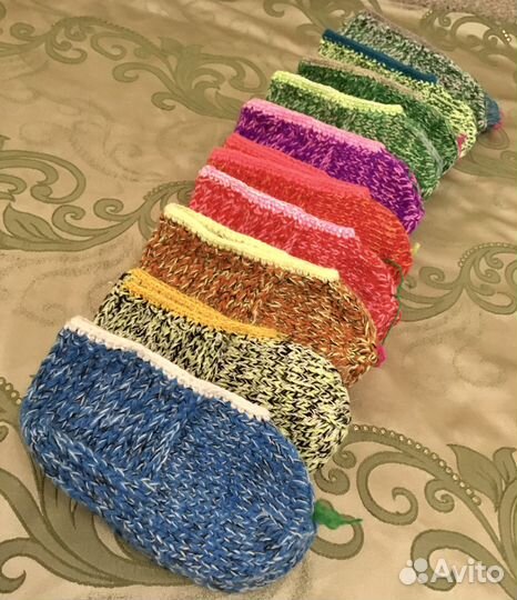 Следки вязаные