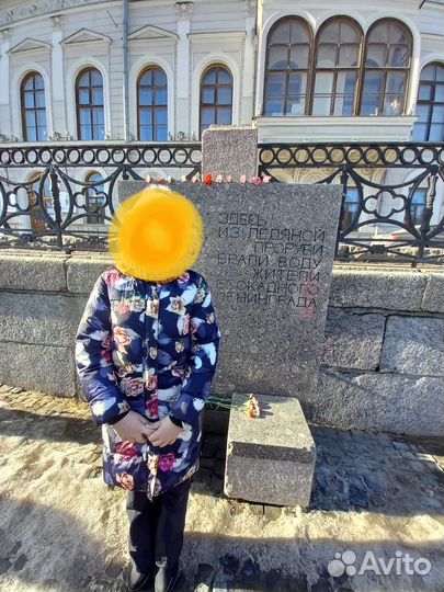 Пальто зимнее для девочки 158