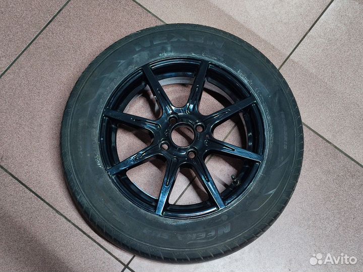 Литые диски R15 черные