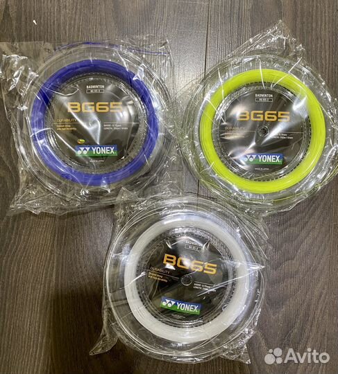 Струны для бадминтона Yonex BG65