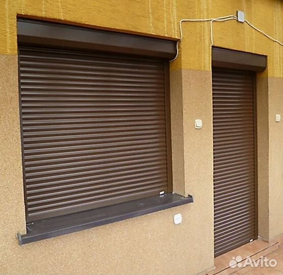 Рольставни для гаража элетропривод устойч