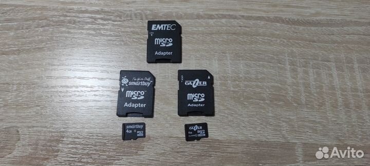 Адаптер и Карта памяти MicroSD