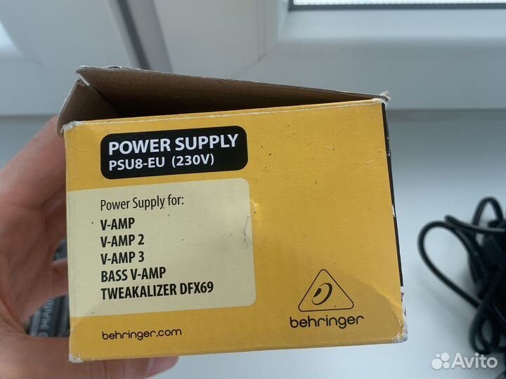 Блок питания на behringer