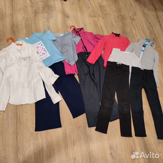 Пакет вещей на девочку 128-134