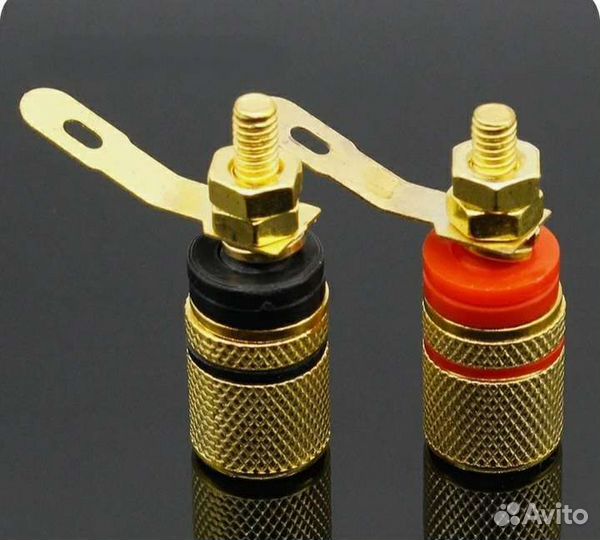 Акустические разъемы банан и RCA