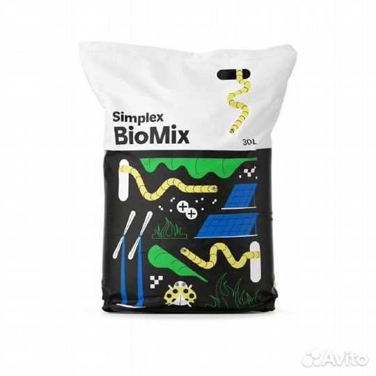 Земля субстрат Simplex BioMix 30 L