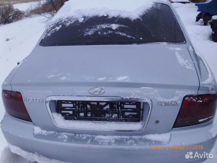 Стекло заднее Hyundai Sonata EF Соната еф