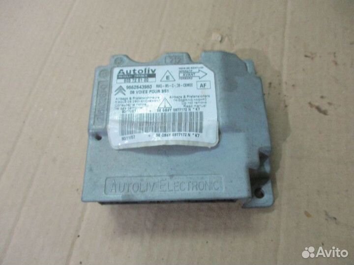 Блок управления AIR BAG Citroen C4 LC TU5JP4 2011