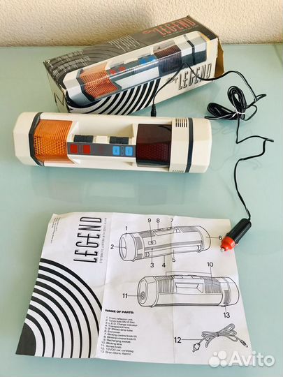 Фонарь со звуковой сигнализацией