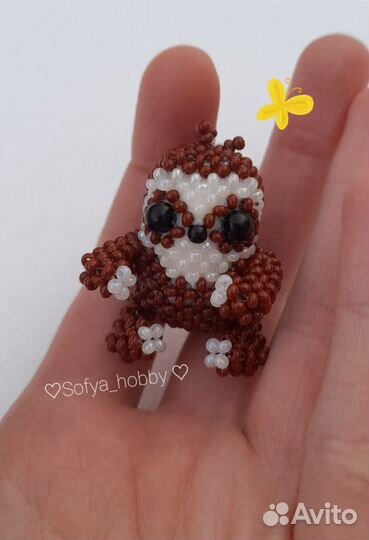 Игрушка из бисера 