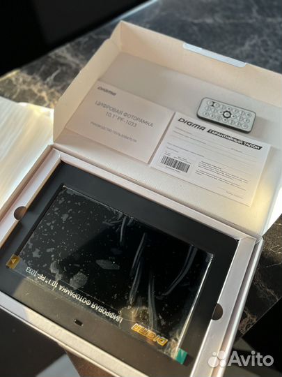 Цифровая фоторамка новая digma